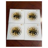 Collector Cards 4 Canadian Two-dollar Toonie Coins