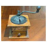 Antique Manual Coffee Grinder Parker's Model