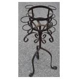 VINTAGE WROUGHT IRON STAND