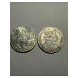 AUSTRIA 100 Shillings Lot of 2 Coin Olympic Silver