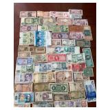 Bulk Lot of Foreign World Currency