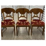 Set of 4 Biedermeier-style Side Chairs