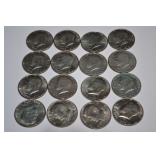 BICENTENIAL KENNEDY HALF DOLLARS LOT OF 16