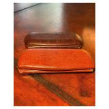 Vintage Two Wire-Rimmed Eyeglasses 1940s and cases