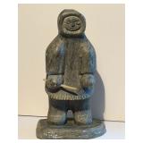 DIMU Stone Carving Hunter signed DIMU