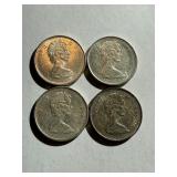 1867-1967 Canadian Bobcat Centennial Quarter (4)