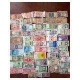 Bulk Lot of Foreign World Currency