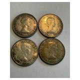 Canada Half Dollar Lot of 4 Coin 100th anniversary