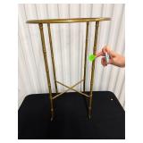 Bronze Stand Faux Bamboo