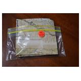 WWII British Cloth Escape Map European Theater 43G