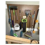 Cleaning Tools and Outdoor - not the pegboard
