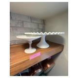 Milk Glass Lot