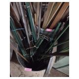 Metal Rods and Container