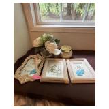 Framed Artwork and Decor
