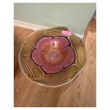 Hand Blown Glass Bowl