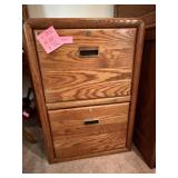 Oak Filing Cabinet