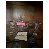 Imperial Glass Candlewick Pieces