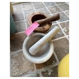 2 Mortar and Pestle Sets