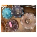 Colony Glass Set, Waffle Pattern
