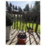 Planter and Outdoor Art