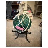 Glass Orb and Stand