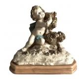 LARGE CERAMIC FIGURE/SCULPTURE SIGNED 'CLODION'