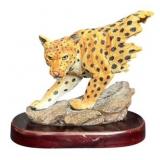 'Gray Rock Collection' Wild Cat Sculpture