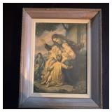 Vintage Print 'Let the Childre Come' by Carl Vogel