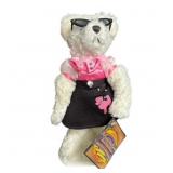 PICKFORD BEARS BRASS BUTTON 1950'S 'LUCY' BEAR