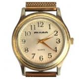 Wmï¿½s MILAN Quartz Gold-tone Watch