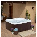 Lot # : 1 - 7-Person 65-Jet Standard Spa with 14-Jet Nozzle 