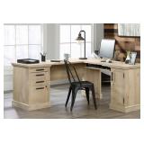 Lot # : 1ab - SAUDER Prime Oak L-Shaped