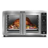 Lot # : 1aa - Gourmia Air Fryer Toaster Oven French Doors