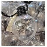 48 pcs New year light up necklace