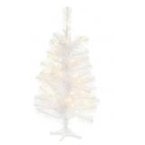 024 in Pre-Lit Noble White Christmas Tree