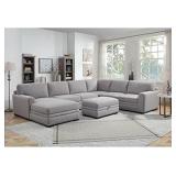 Sectional with Storage Ottoman read info