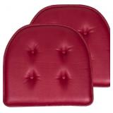 17' x 16' Seat Cover Faux Leather Burgundy