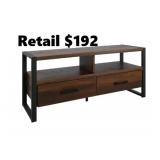 Coaster Furniture 48in Tv Stand Dark Pine