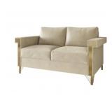 Snaresbrook Velvet Upholstered Loveseat
