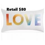 Charter Club Love Decorative Pillow, 12' x 22'