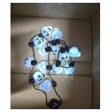 48 pcs light up skull necklace