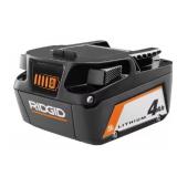 RIDGID 18V Lithium-Ion 4.0 Ah Battery