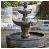 Positano Pond Cast Stone Fountain