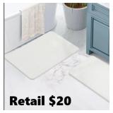 Mineral Spring Cotton Memory Foam Bath Mat