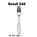 Lenox Butterfly Meadow Salad Fork 6 pcs