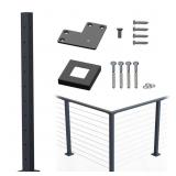 NEW Cable Railing Post 36'x2'x2' Steel Square