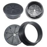 4 PACK  Desk Grommet 2 Inch/50mm Rubber Cable