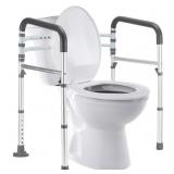 Toilet Safety Rails, Adjustable Toilet Safety