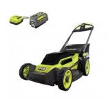 RYOBI 40-Volt Cordless Walk Behind Lawn Mower