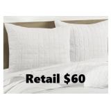 HomthreadsBowie Euro Sham - S White